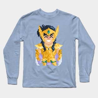 Pixel Gamer Saint Seiya, Aquarius Long Sleeve T-Shirt